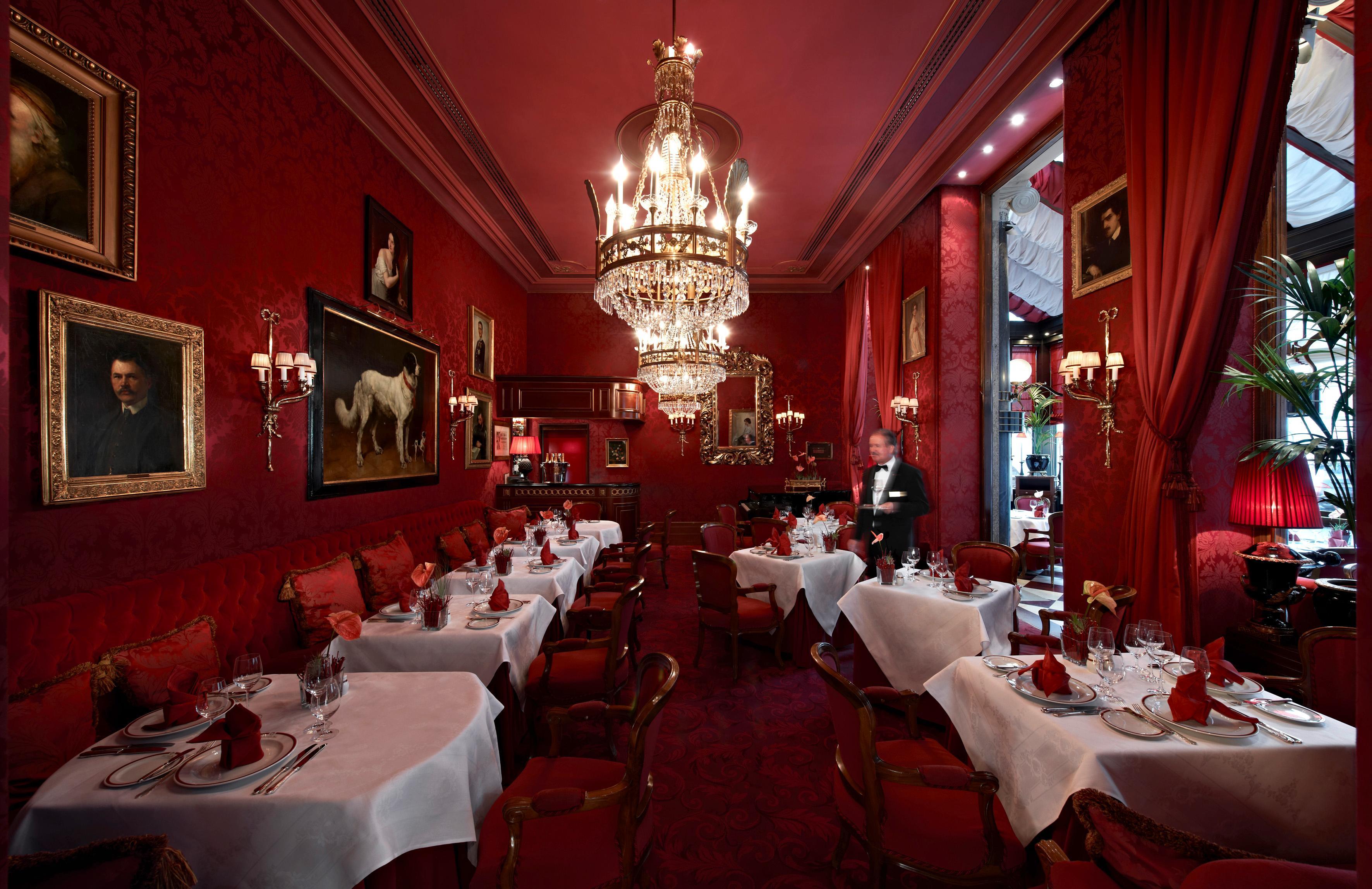 Hotel Sacher Wien Restaurace fotografie